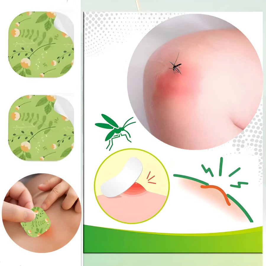 Home Remedy Mosquito Bite Relief Patches - Soothing Treatment for Itchy Skin