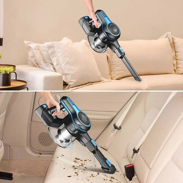 Powerful Cordless Vacuum Cleaner for Home - Lightweight, Bagless, and Versatile for Easy Cleaning