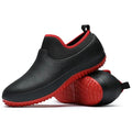 Men's Waterproof Slip-On Work Shoes - Durable, Slip-Resistant, Comfortable Safety Footwear for All-Day Wear