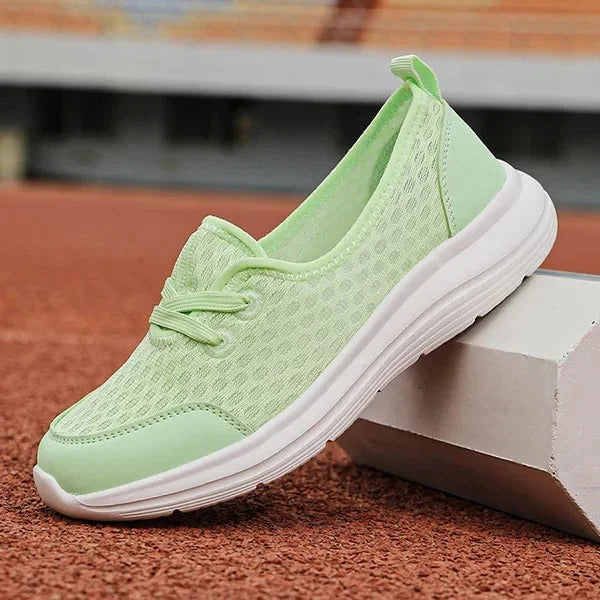 Women's Orthopedic Comfort Shoes - Soft Sole Mesh Sneakers for All-Day Support and Breathability