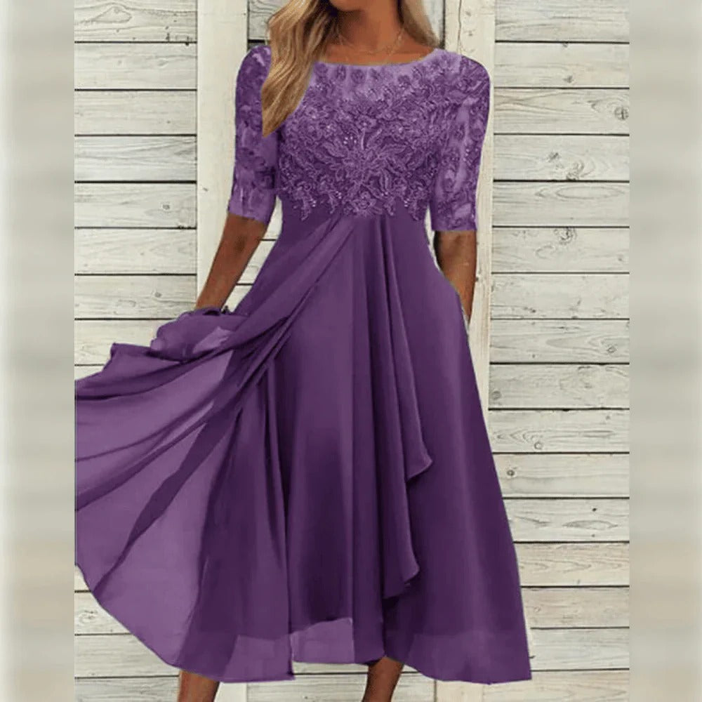 Elegant Women's Dress - Comfortable & Versatile for Special Occasions | Perfect for Parties, Weddings & Events
