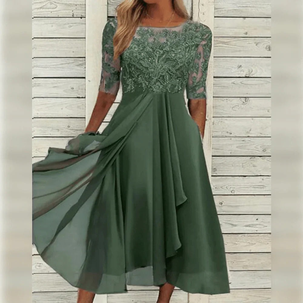 Elegant Women's Dress - Comfortable & Versatile for Special Occasions | Perfect for Parties, Weddings & Events
