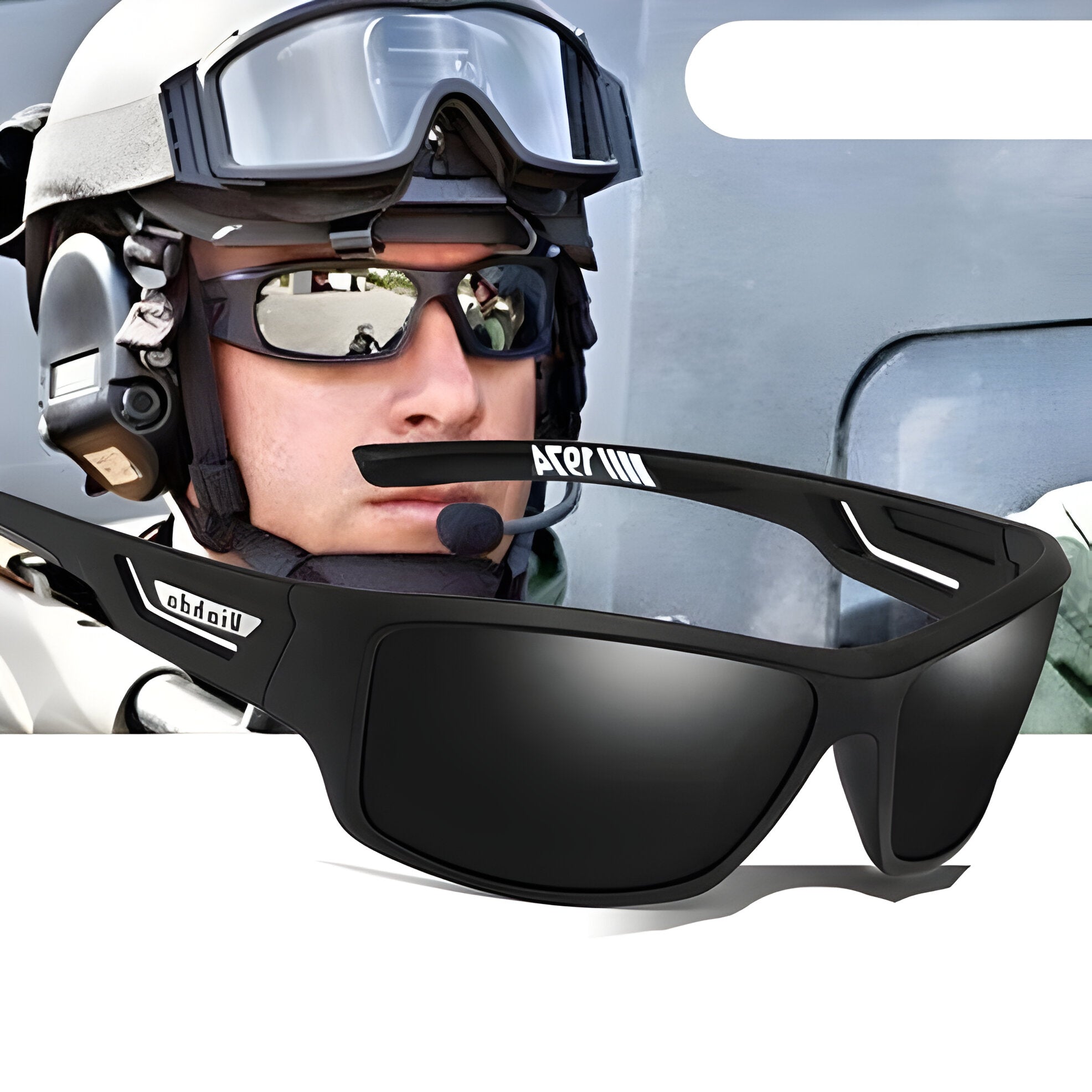 UV400 Polarized Military Sunglasses - Tactical Fishing Glasses for Ultimate Eye Protection