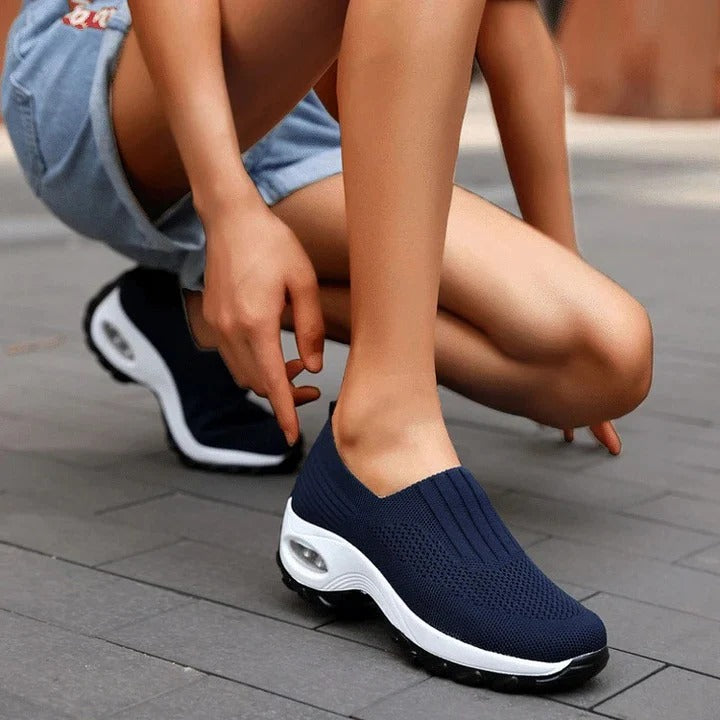 Women's Slip-On Comfort Shoes for Plantar Fasciitis Relief - Stylish & Supportive Footwear