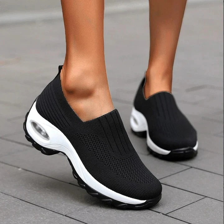 Women's Slip-On Comfort Shoes for Plantar Fasciitis Relief - Stylish & Supportive Footwear