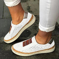 Women's Breathable Bunion Corrector Sneakers - Comfortable Flat Bottom Shoes for Foot Support