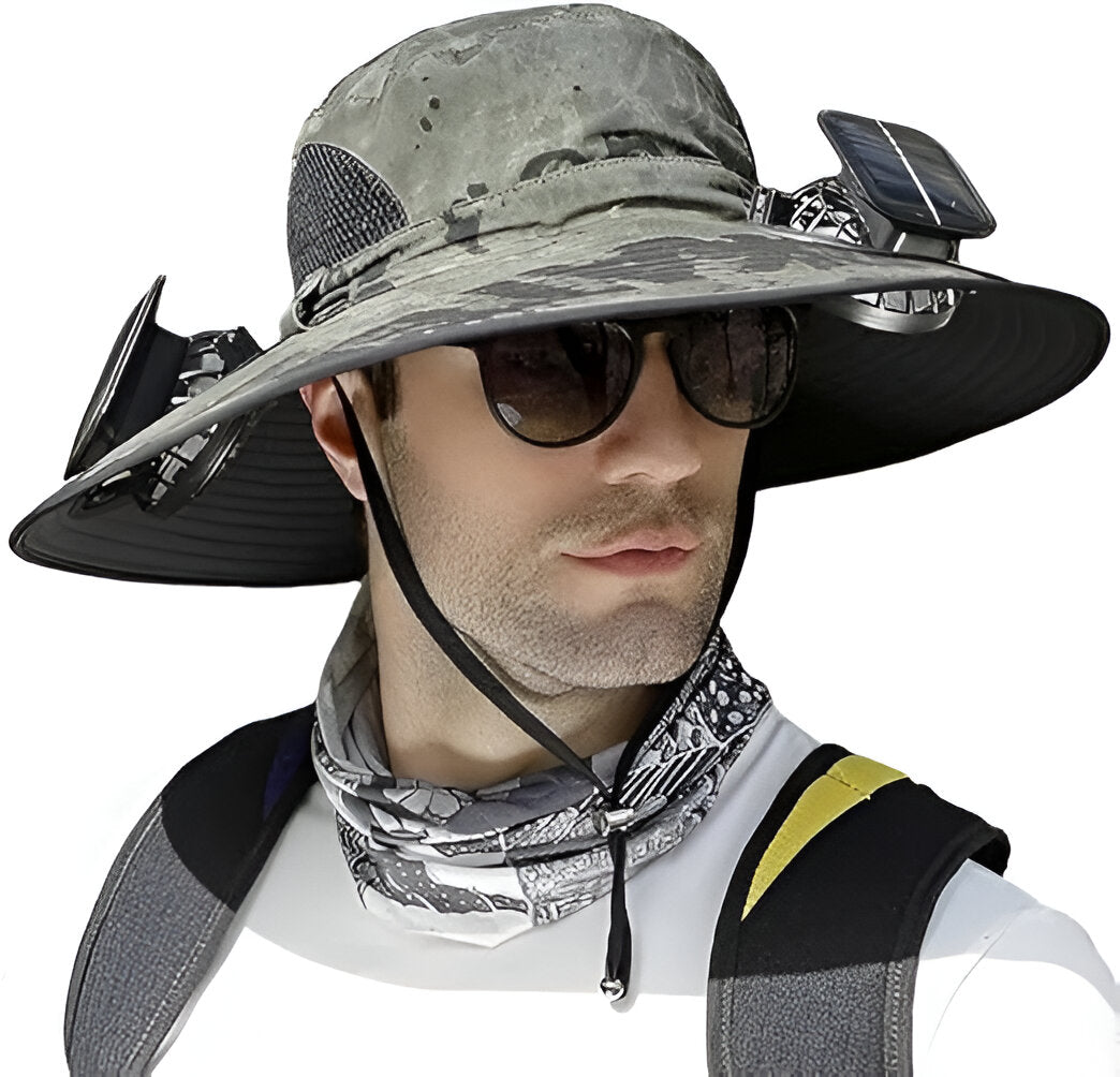 Men's Lightweight Breathable Sun Hat - UV Protection, Quick-Dry, Outdoor & Travel Essential