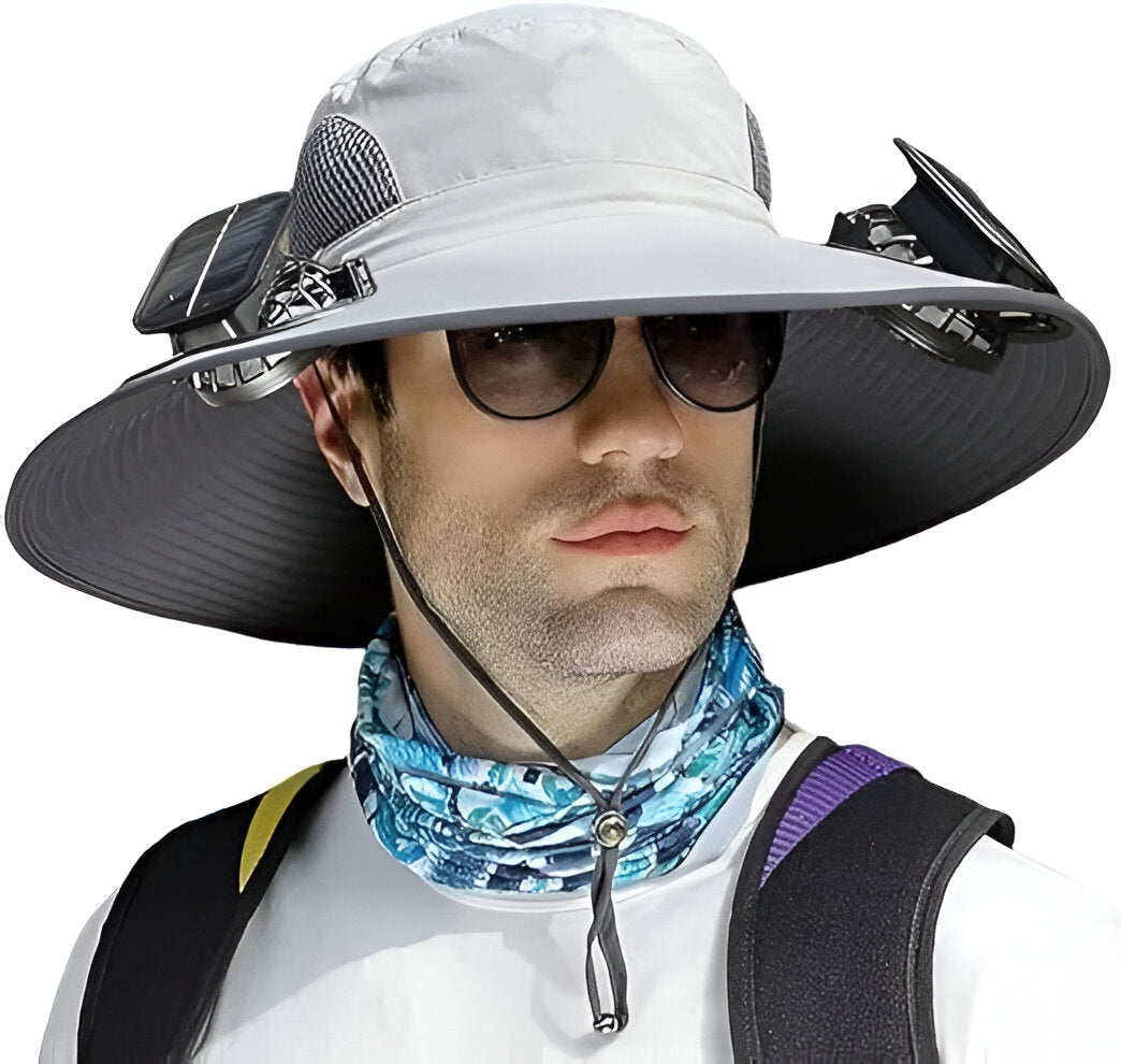 Men's Lightweight Breathable Sun Hat - UV Protection, Quick-Dry, Outdoor & Travel Essential