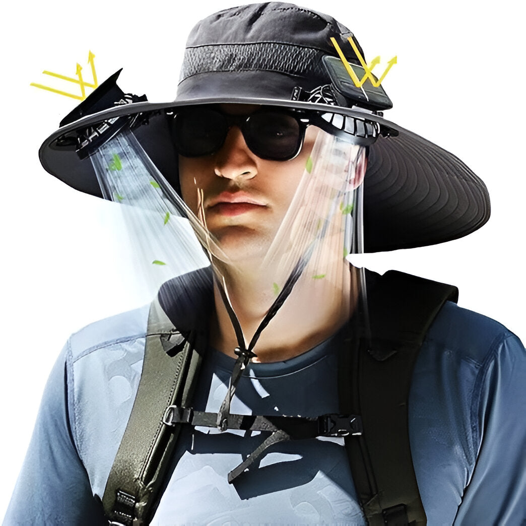 Men's Lightweight Breathable Sun Hat - UV Protection, Quick-Dry, Outdoor & Travel Essential