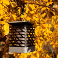Solar-Powered LED Garden Lantern - Eco-Friendly Outdoor Lighting for Pathways & Patios