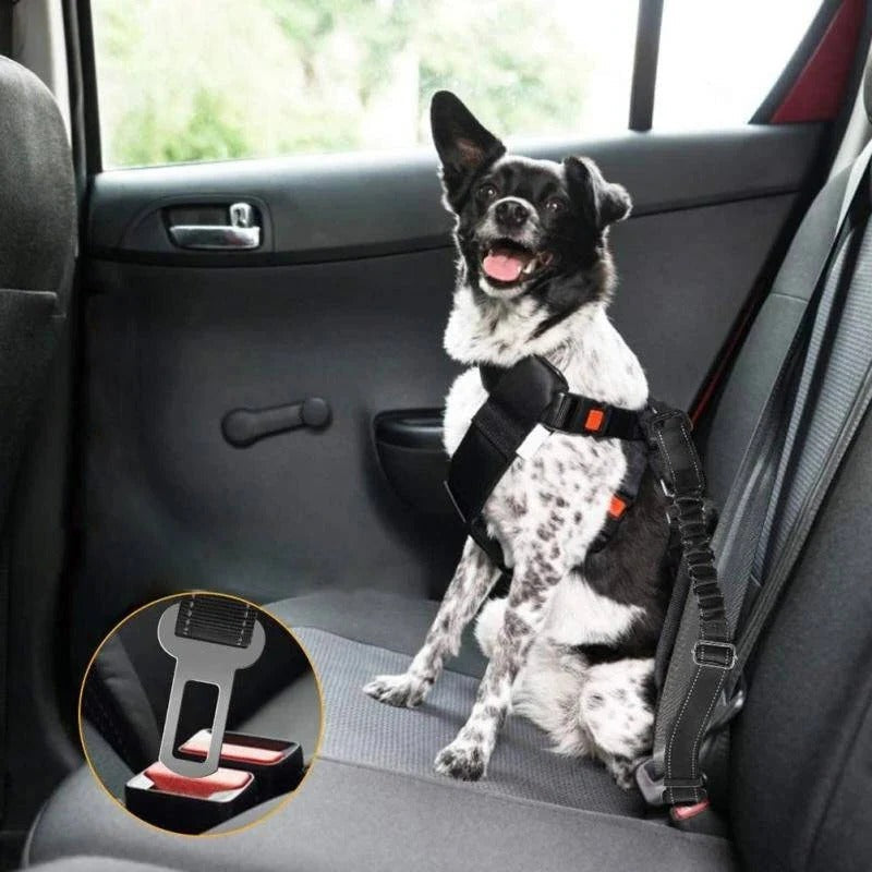 Adjustable Dog Car Seat Safety Belt - Secure Pet Travel Harness for Dogs - Universal Fit for Cars and SUVs