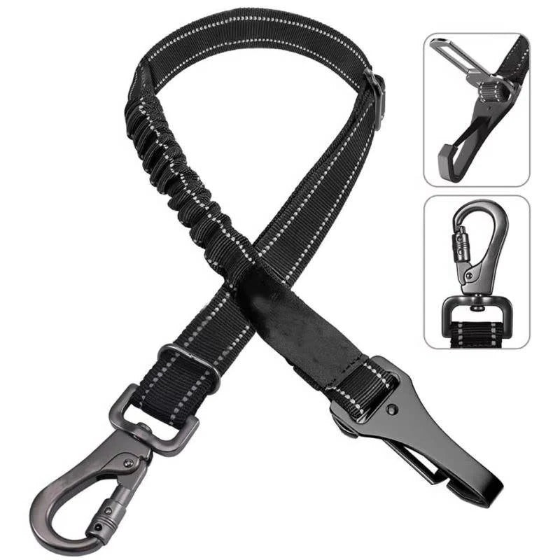 Adjustable Dog Car Seat Safety Belt - Secure Pet Travel Harness for Dogs - Universal Fit for Cars and SUVs