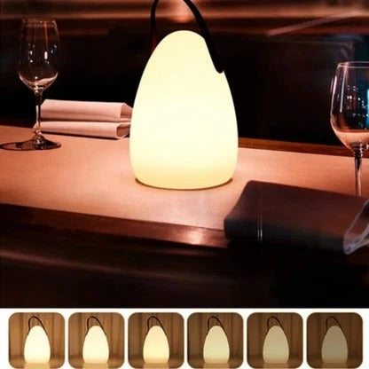 Cordless Waterproof LED Table Lamp - Portable, Rechargeable, and Stylish Indoor/Outdoor Lighting