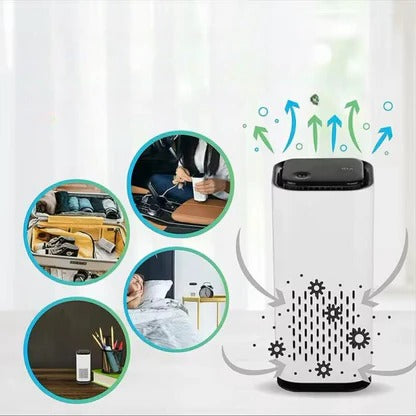 Pet Air Freshener with HEPA Filter - Odor Eliminator for Homes with Dogs and Cats - Allergy-Friendly Air Purifier