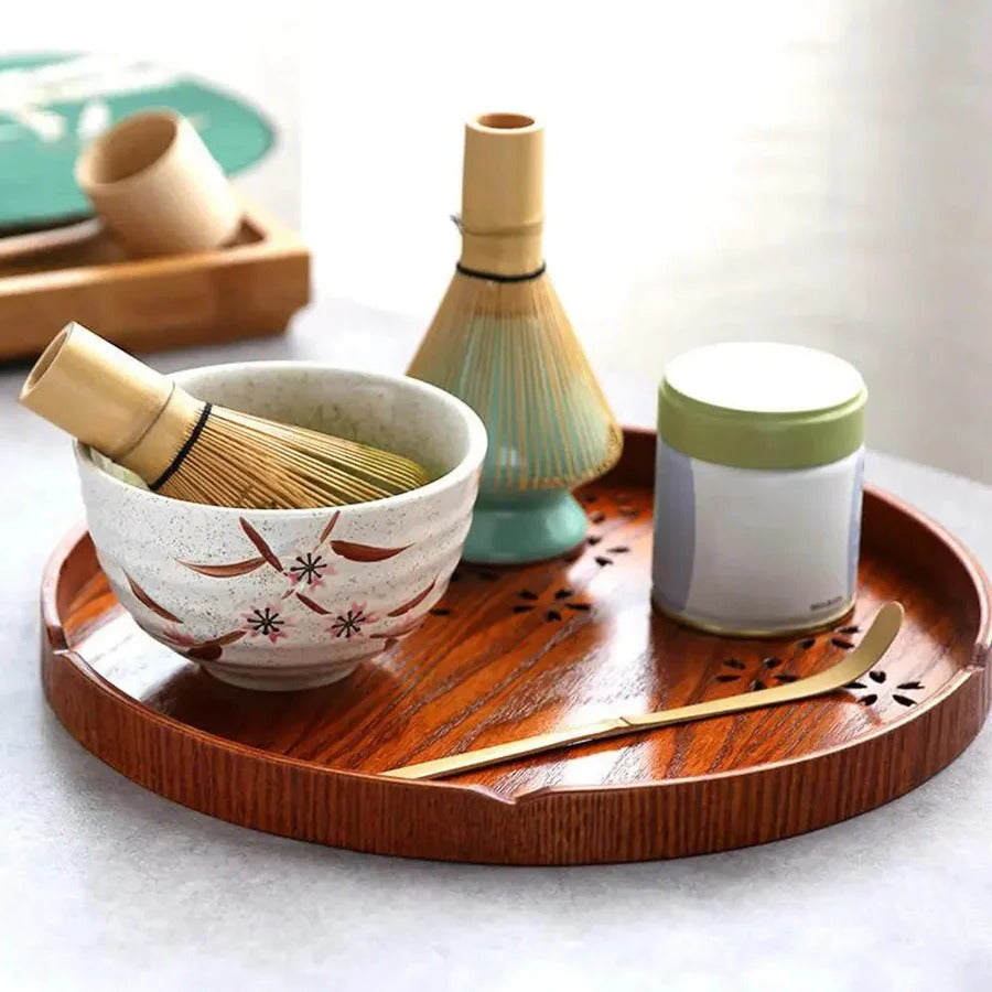 Authentic Traditional Matcha Tea Set - Complete Kit with Whisk, Bowl & Scoop for Perfect Japanese Green Tea Experience