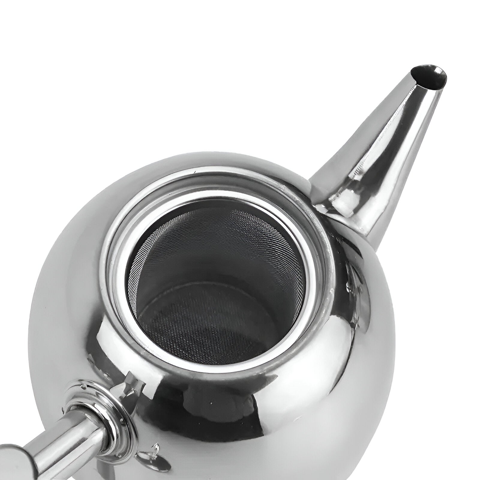 Premium Elegant Stainless Steel Teapot - Stylish Design for Perfect Brewing