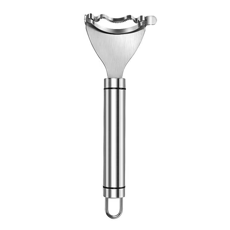 Ergonomic Stainless Steel Corn Peeler - Comfortable Grip for Effortless Corn Removal