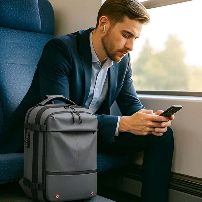Premium Structured Rucksack with Internal Compression System for Optimal Packing & Comfort