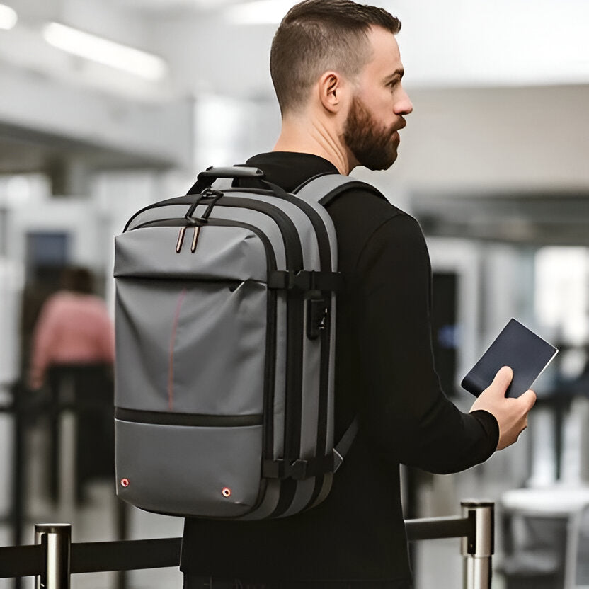 Premium Structured Rucksack with Internal Compression System for Optimal Packing & Comfort