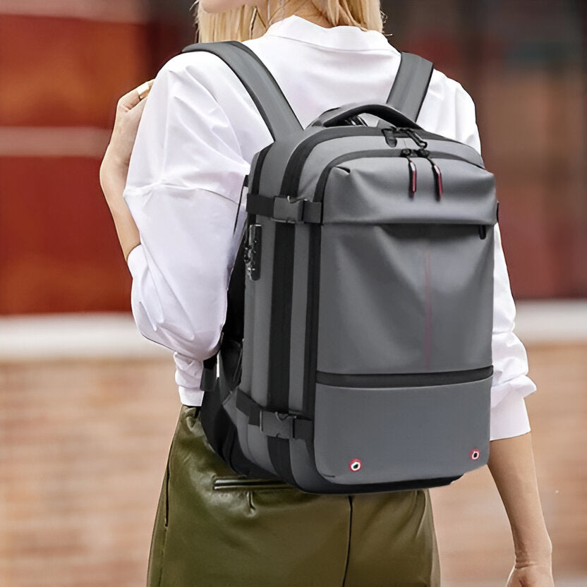 Premium Structured Rucksack with Internal Compression System for Optimal Packing & Comfort