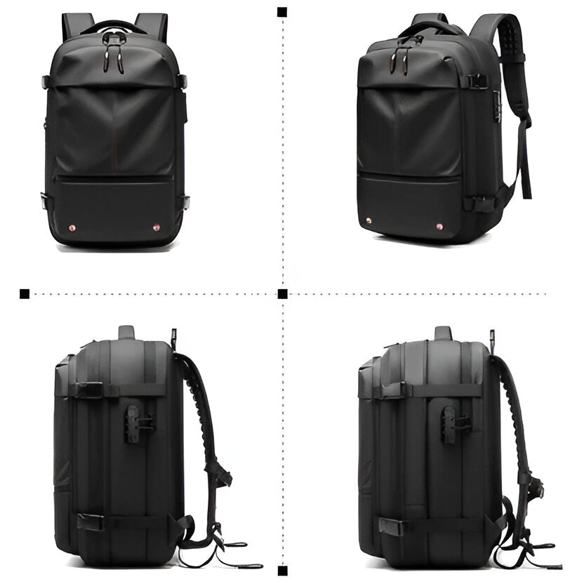 Premium Structured Rucksack with Internal Compression System for Optimal Packing & Comfort
