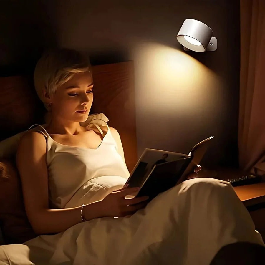 360° Rotatable Rechargeable Wall Light - Versatile and Portable LED Fixture for Indoor & Outdoor Use