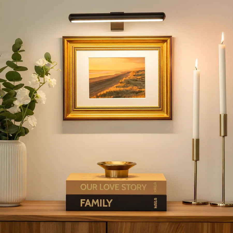 Wireless Rechargeable LED Wall Light - Perfect for Artwork and Home Decor