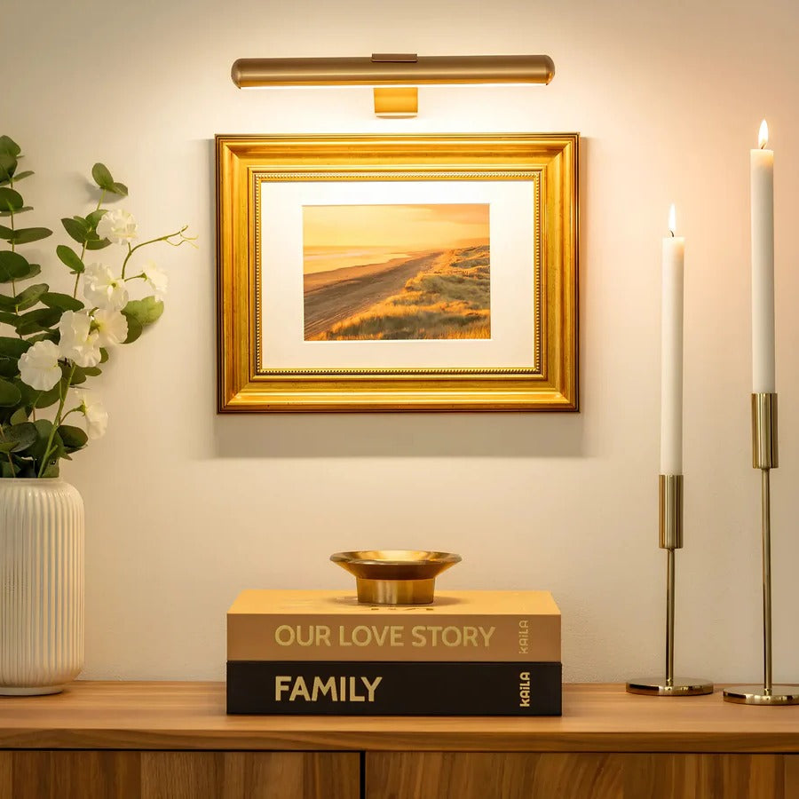 Wireless Rechargeable LED Wall Light - Perfect for Artwork and Home Decor