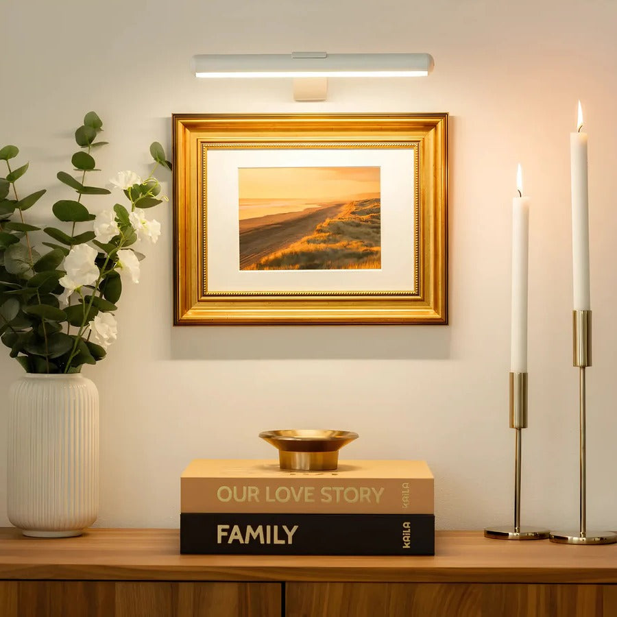 Wireless Rechargeable LED Wall Light - Perfect for Artwork and Home Decor