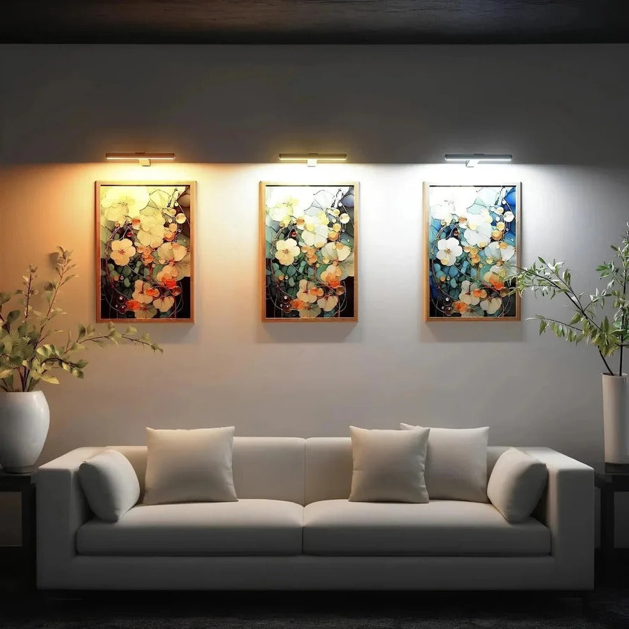 Wireless Rechargeable LED Wall Light - Perfect for Artwork and Home Decor