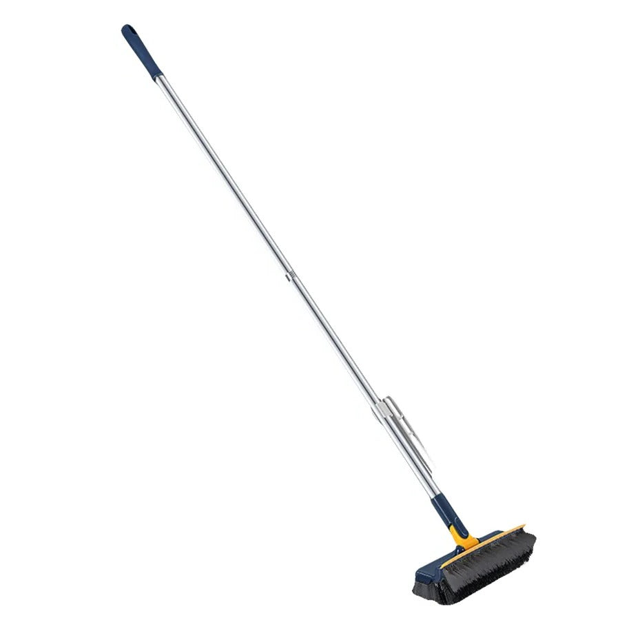 Ergonomic Long Handle Floor Scrub Brush with Stiff Bristles for Deep Cleaning - Ideal for Tile, Grout, and Hard Surfaces