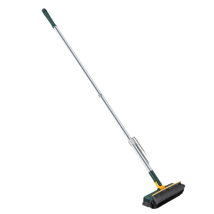 Ergonomic Long Handle Floor Scrub Brush with Stiff Bristles for Deep Cleaning - Ideal for Tile, Grout, and Hard Surfaces