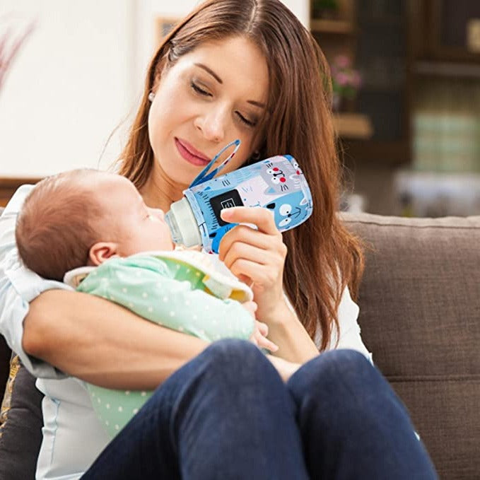 Portable Mobile Bottle Warmer - Fast & Efficient Baby Formula Heater for On-the-Go Parents