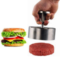 Premium Stainless Steel Burger Press Mold - Perfect for 5-Inch Patties | Durable & Easy to Clean