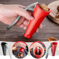 Premium Stainless Steel Nutcracker Tool with Ergonomic Non-Slip Handles for Effortless Cracking and Easy Grip