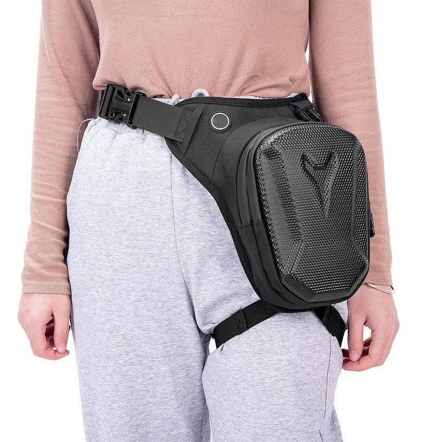 Waterproof Motorcycle Leg Bag with Secure Storage - Durable & Stylish Rider Accessory