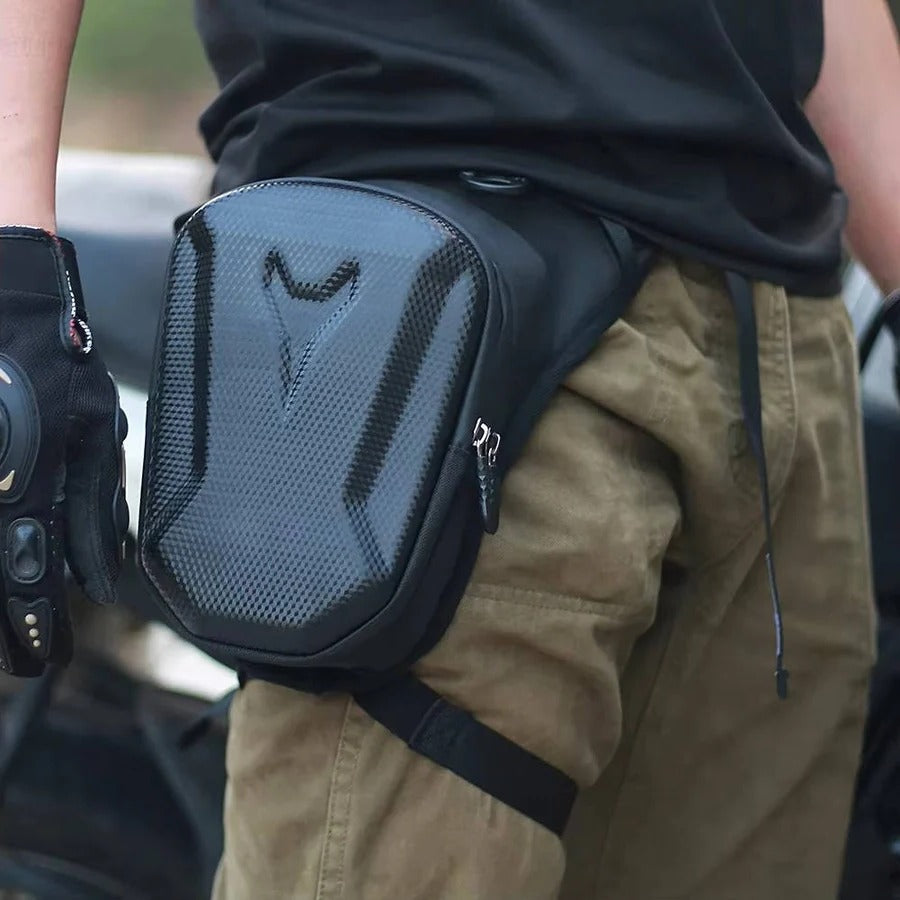 Waterproof Motorcycle Leg Bag with Secure Storage - Durable & Stylish Rider Accessory