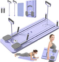Portable Foldable Pilates Reformer Board - Ideal for Home Workouts & Travel Fitness
