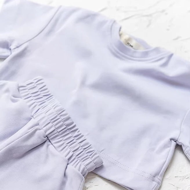 Kids Summer Outfit Set - 2-Piece T-Shirt & Shorts for Boys/Girls - Comfortable & Stylish Summer Wear