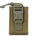 Durable 600D MOLLE Tactical Radio Holder - Waist Carry Walkie Talkie Pouch for Outdoor Adventures