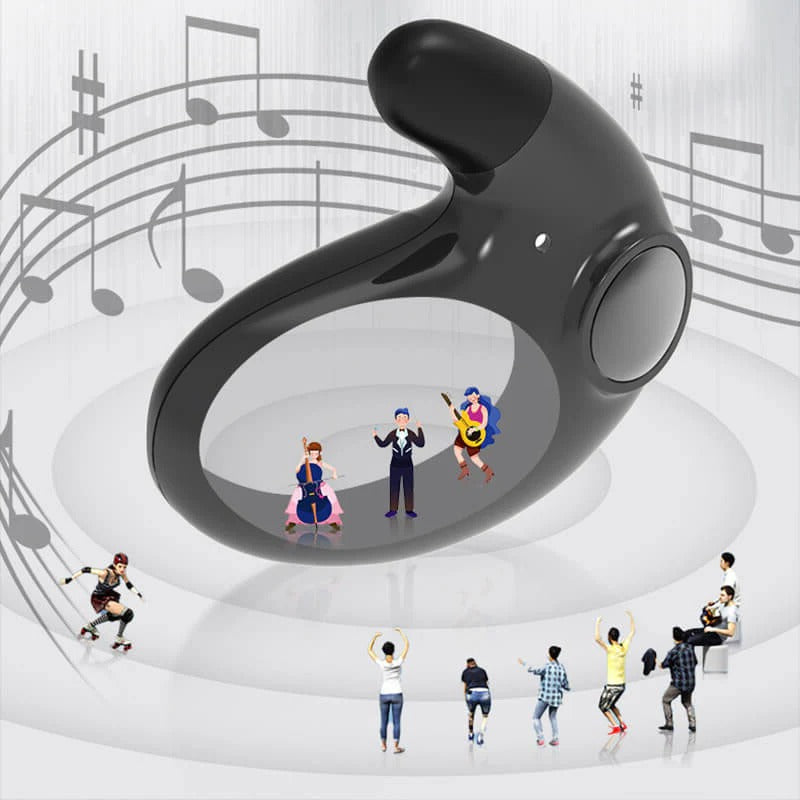 Compact Waterproof Mini In-Ear Bluetooth Earphones - Wireless, Sweatproof, and Lightweight Design
