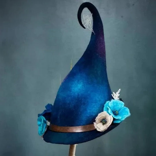 Classic Felt Witch Hats for Halloween Parties & Costumes - Durable, Stylish & Comfortable