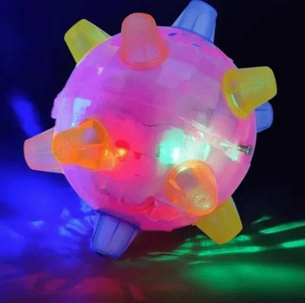 Interactive Jumping Activation Ball for Dogs - Bouncing Toy for Engaging Playtime & Exercise