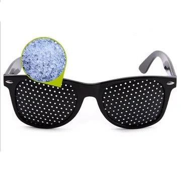 Pinhole Glasses for Eye Relaxation & Vision Improvement - Perfect for Eye Exercises & Stress Relief
