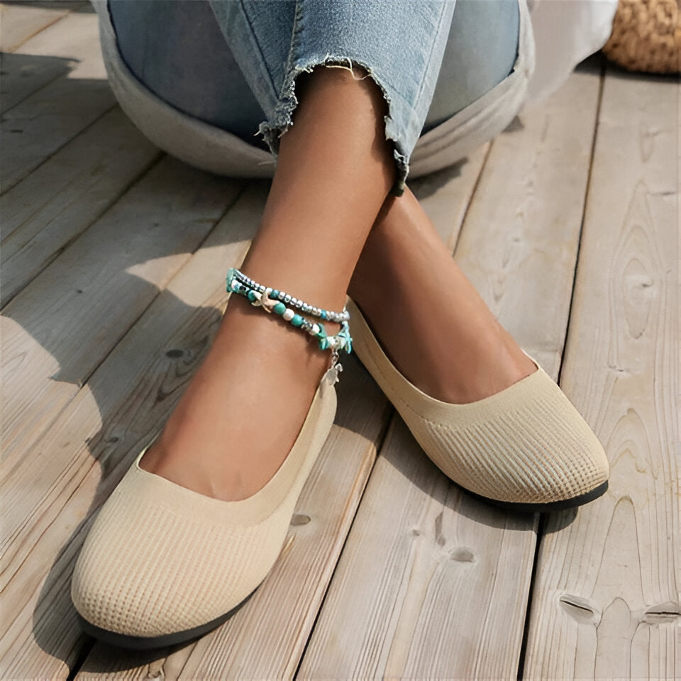 Women's Arch Fit Slip-On Comfort Shoes - Supportive & Stylish Footwear for All-Day Wear