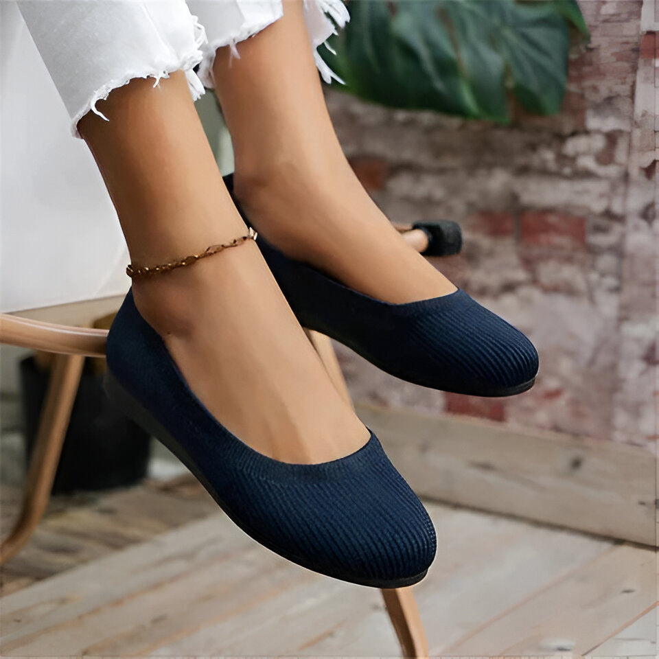 Women's Arch Fit Slip-On Comfort Shoes - Supportive & Stylish Footwear for All-Day Wear