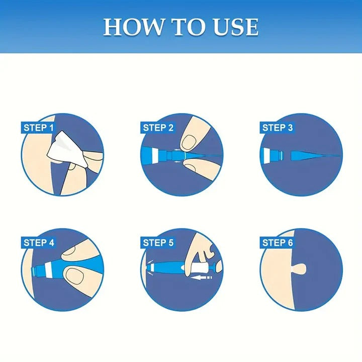 Skin Tag Removal Kit - Complete Set with Silicone Bands & Precision Pen Tool for Safe & Easy Removal