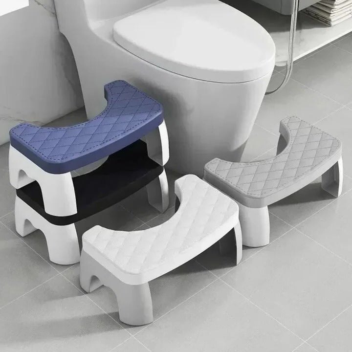 Ergonomic Non-Slip Toilet Squat Stool for Enhanced Comfort & Better Posture - Ideal for Bathroom Use