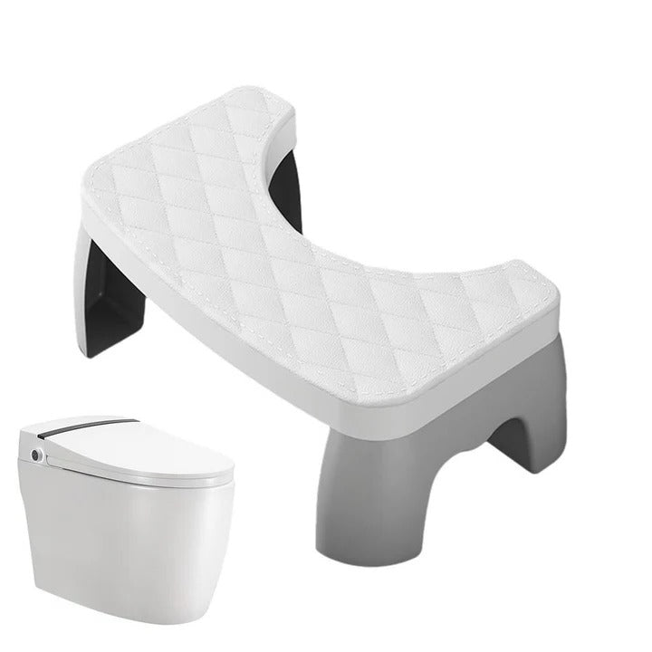 Ergonomic Non-Slip Toilet Squat Stool for Enhanced Comfort & Better Posture - Ideal for Bathroom Use