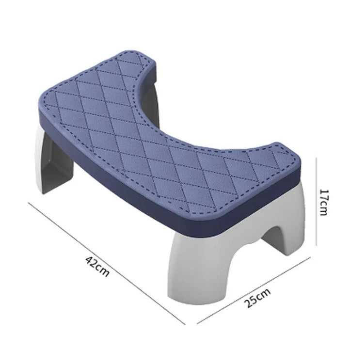 Ergonomic Non-Slip Toilet Squat Stool for Enhanced Comfort & Better Posture - Ideal for Bathroom Use